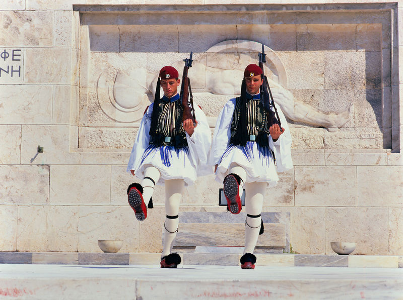 Guard change ceremony, Athens