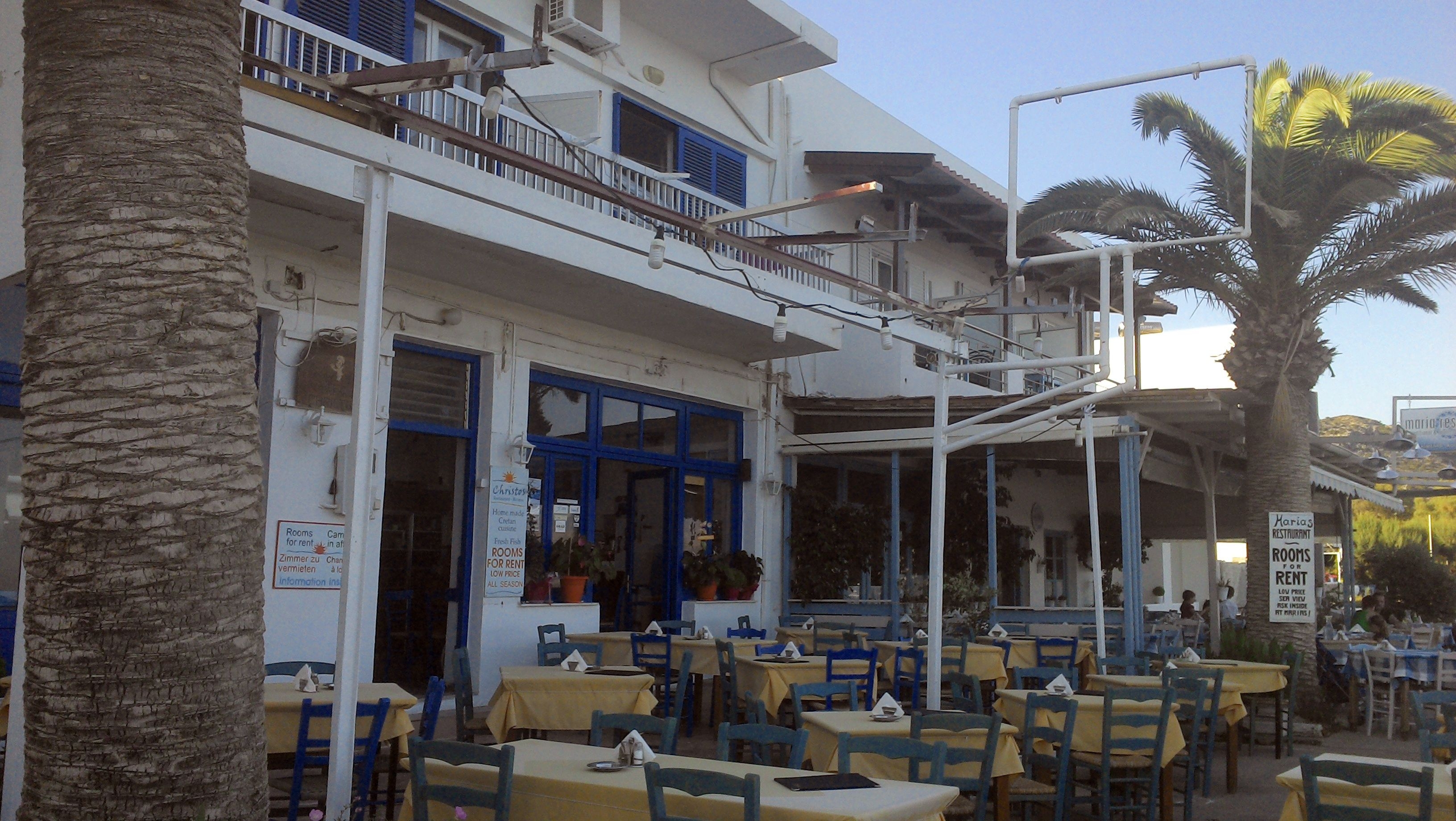 Taverne Christos ohne Pergola